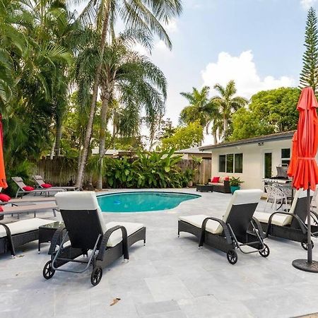 Private Oasis With Pool Near Beaches, Dining & Las Olas Форт-Лодердейл Экстерьер фото