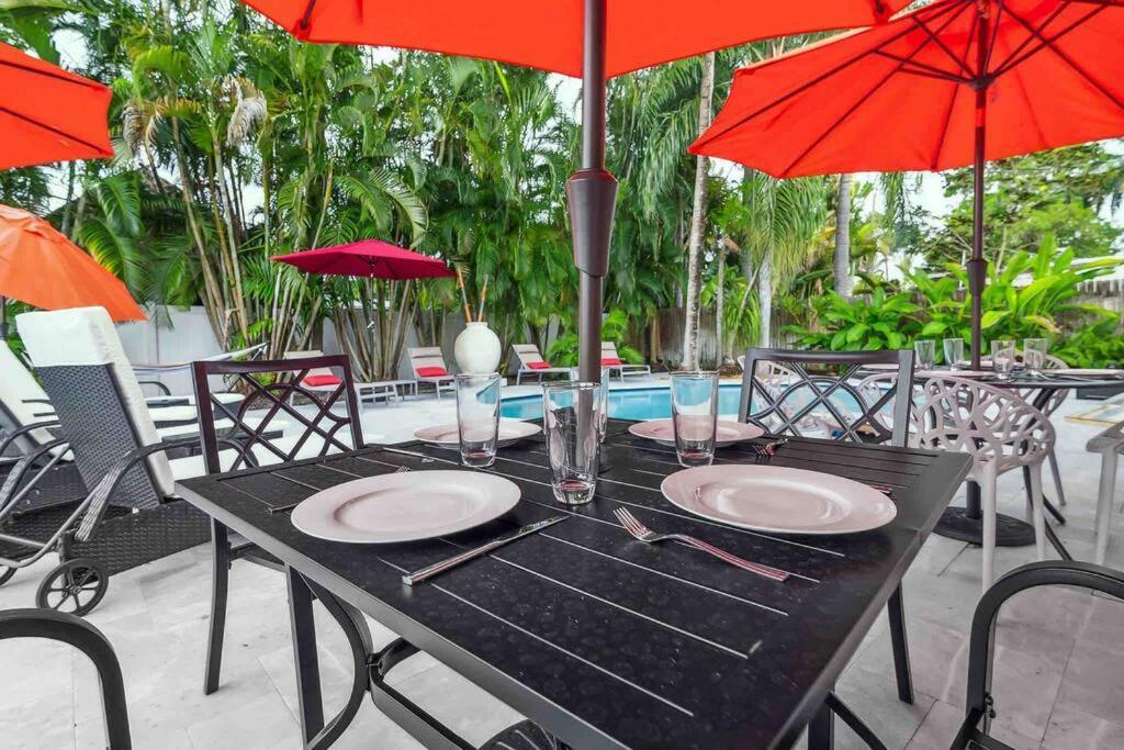 Private Oasis With Pool Near Beaches, Dining & Las Olas Форт-Лодердейл Экстерьер фото